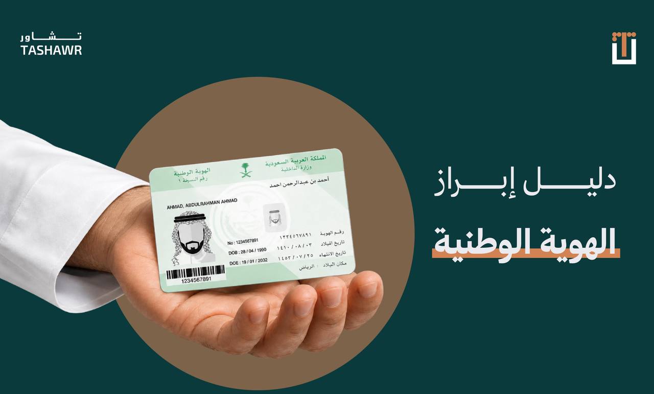 دليل إبراز الهوية الوطنية